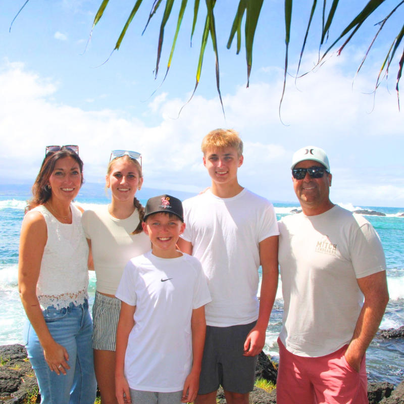 The Schaumberg family, owners of Schaumberg Builders roofing company in Northeast Wisconsin